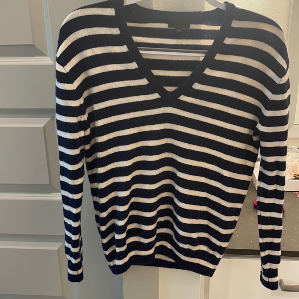 Italian cashmere j crew sweater